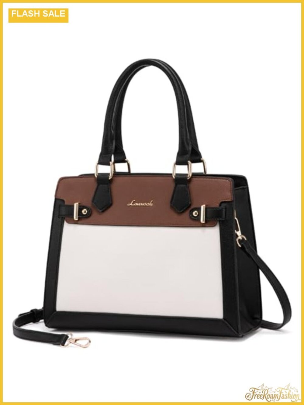 PU Leather Satchel Tote Bag Women Shoulder Handbag